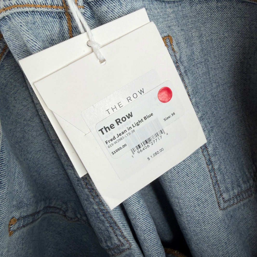 The Row Light Wash Fred Jeans