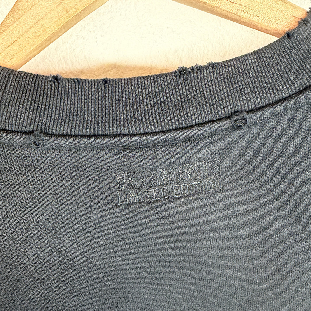 Vetements Distressed Afterlife Oversized Crewneck