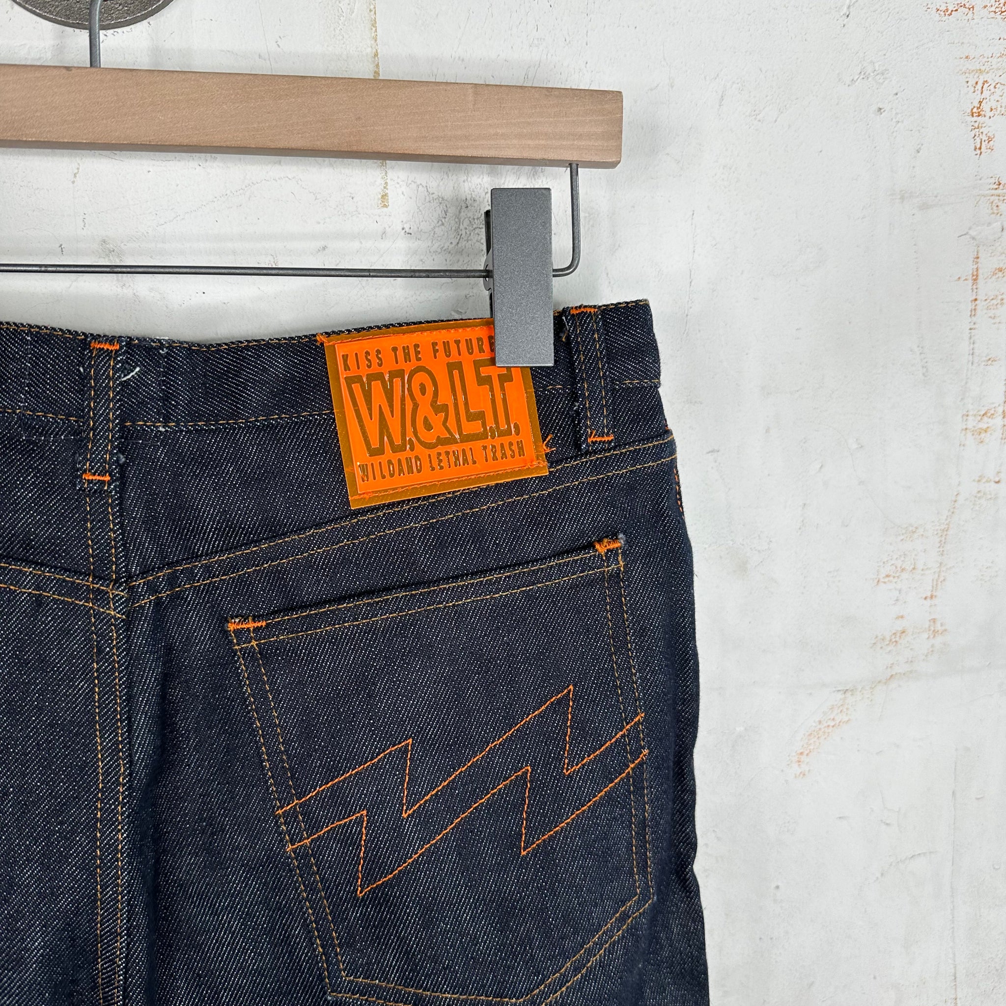 Walter Van Beirendonck Blue Skinny Denim