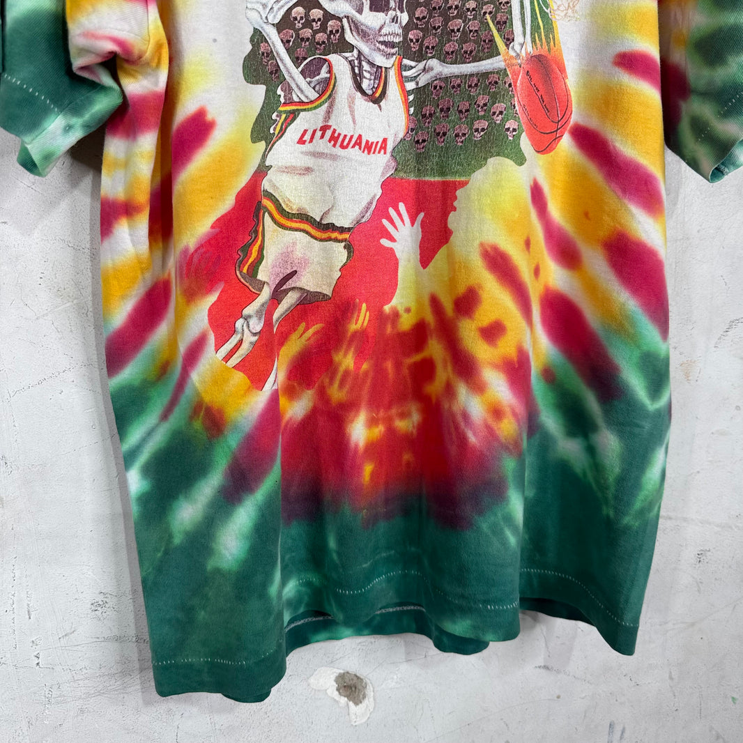 Vintage Grateful Dead Lithuania Tie Dye T-Shirt