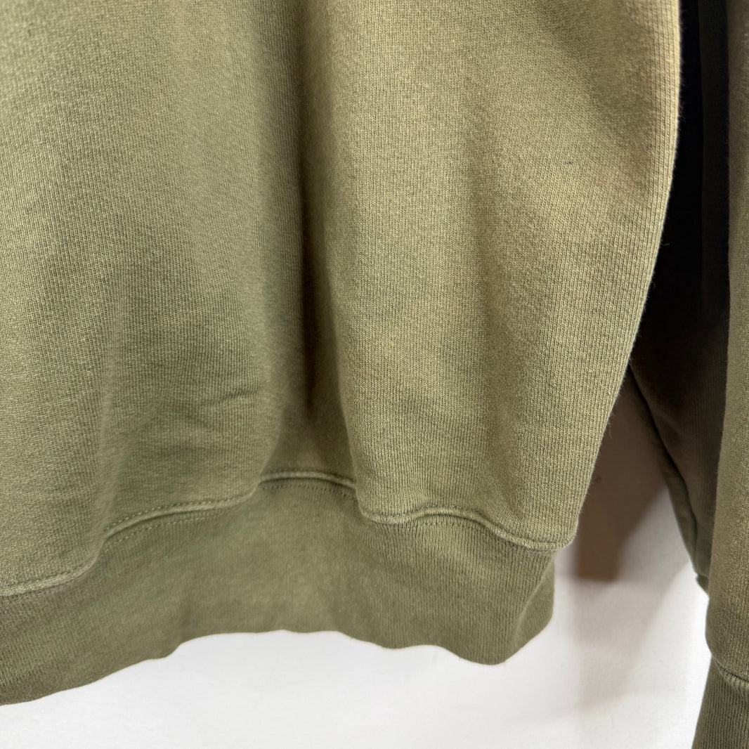 JJJJound Green Small Logo Crewneck