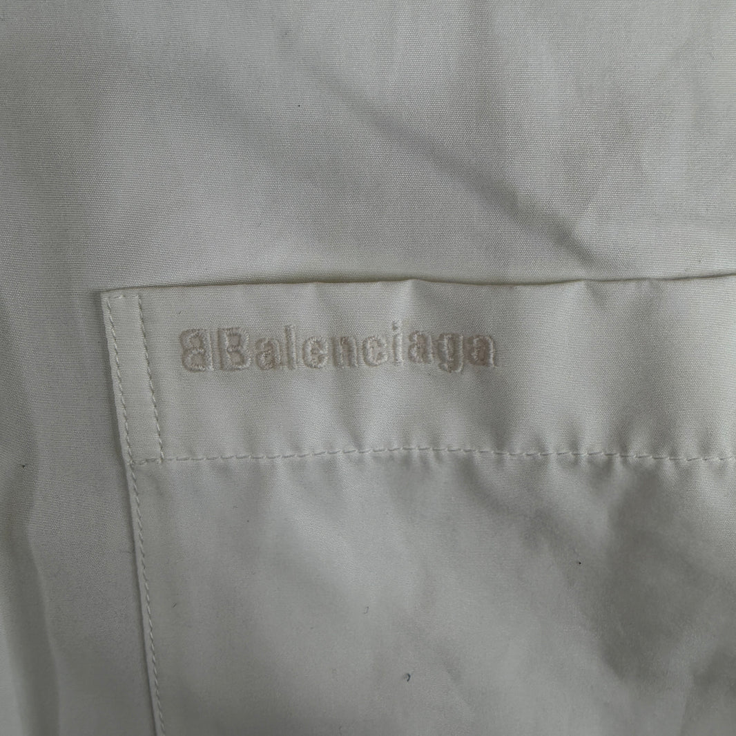 Balenciaga White Swing Shirt