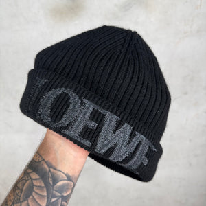 Loewe Heavy Wool Logo Beanie