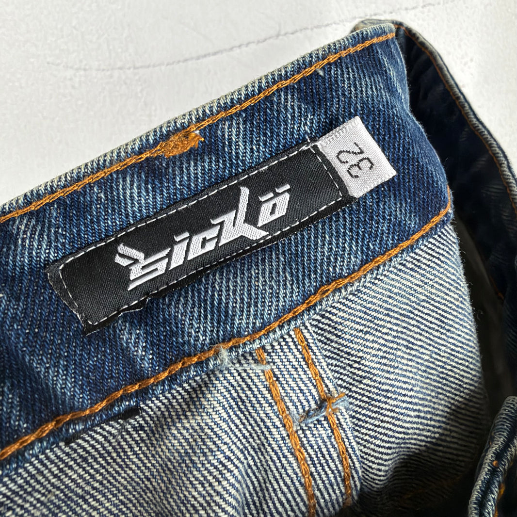 Sicko Embroidered Jeans