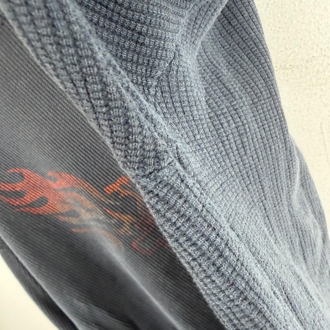 Vintage Smoked Harley Thermal L/S T-Shirt