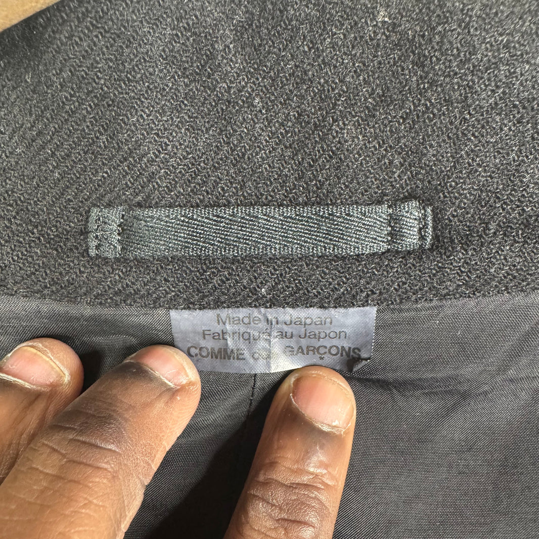Comme Des Garçons Scott Hove Wool Blazer Coat