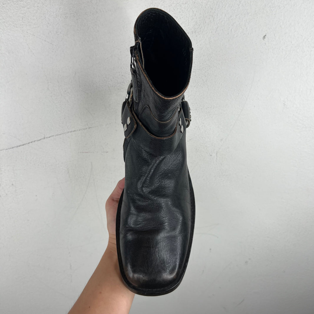 Balenciaga Harness Leather Boots