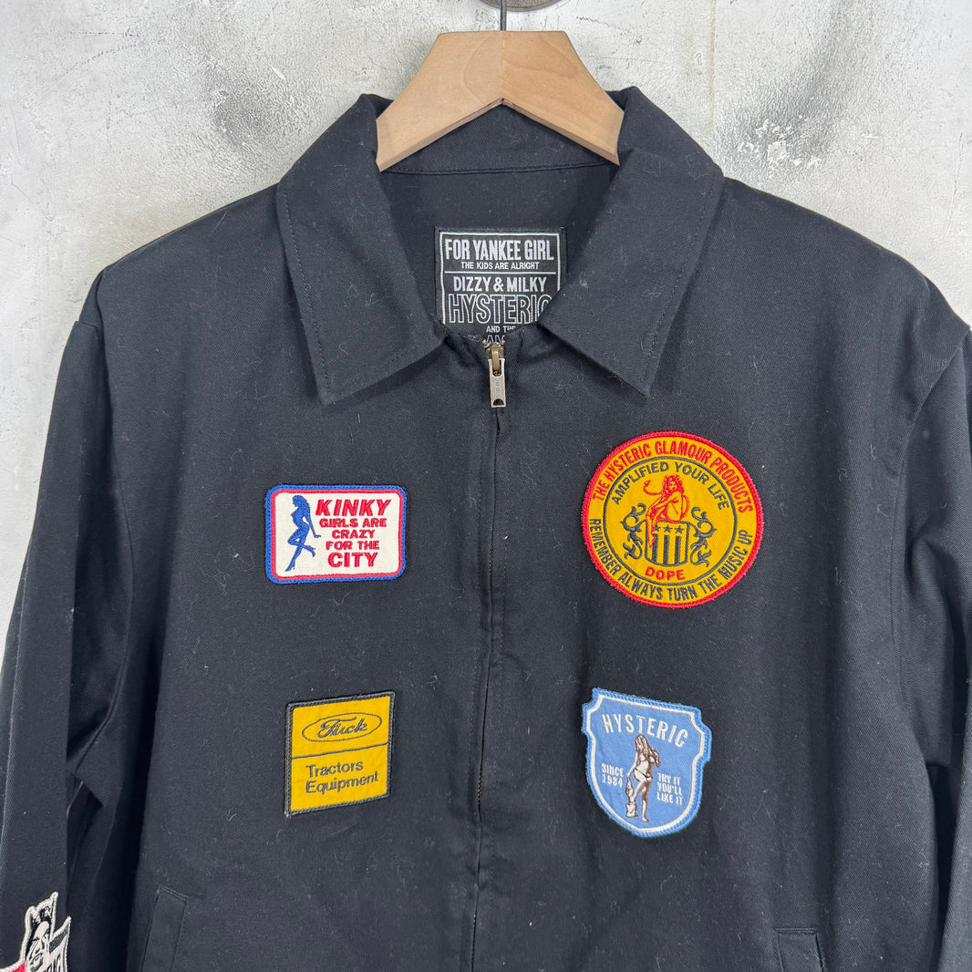 Hysteric Glamour Patched Work Jacket