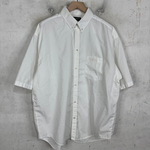 Balenciaga White BB S/S Buttoned Shirt