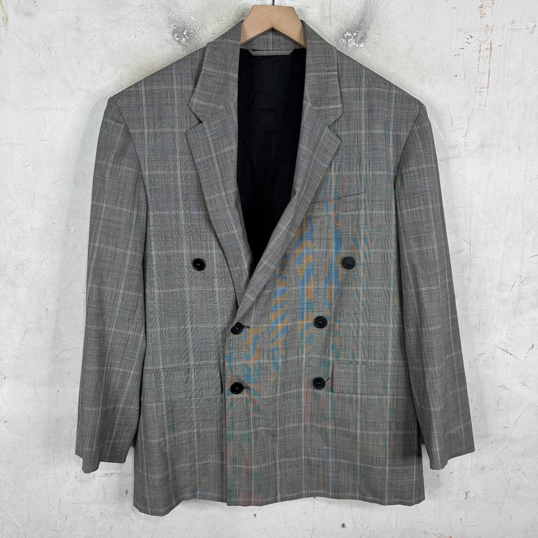 Balenciaga Plaid Blazer (Taped YE24)