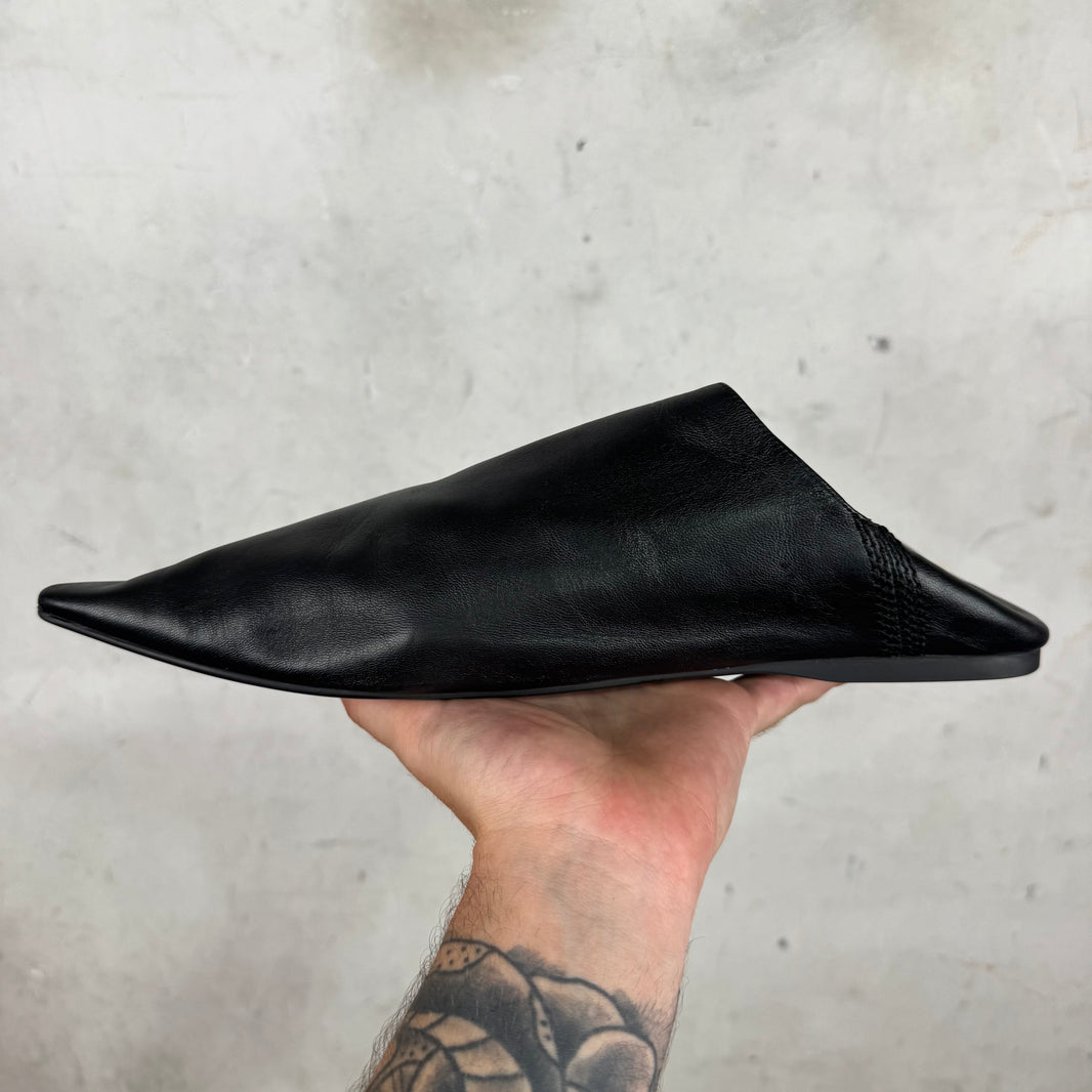 Balenciaga Leather Morrocan Mules