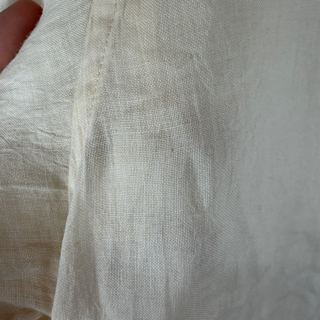Issey Miyake Men Cream Button Up LS Shirt