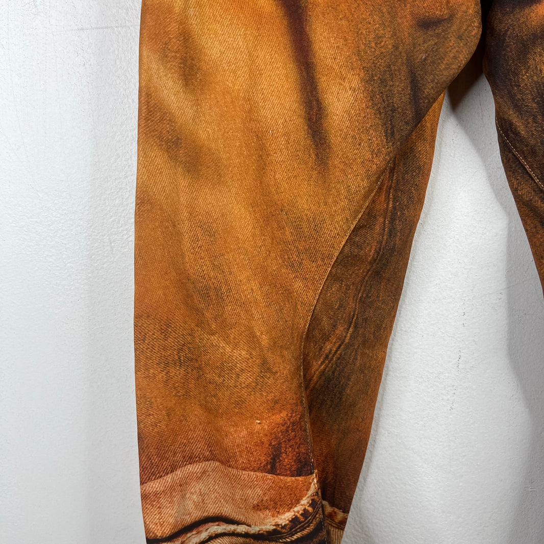 Acne Studios Belted Trompe Jeans