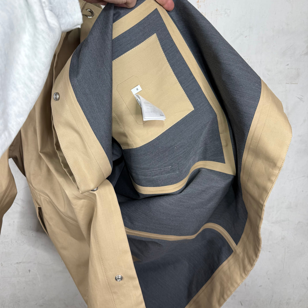 Bottega Veneta Long Beige Coat