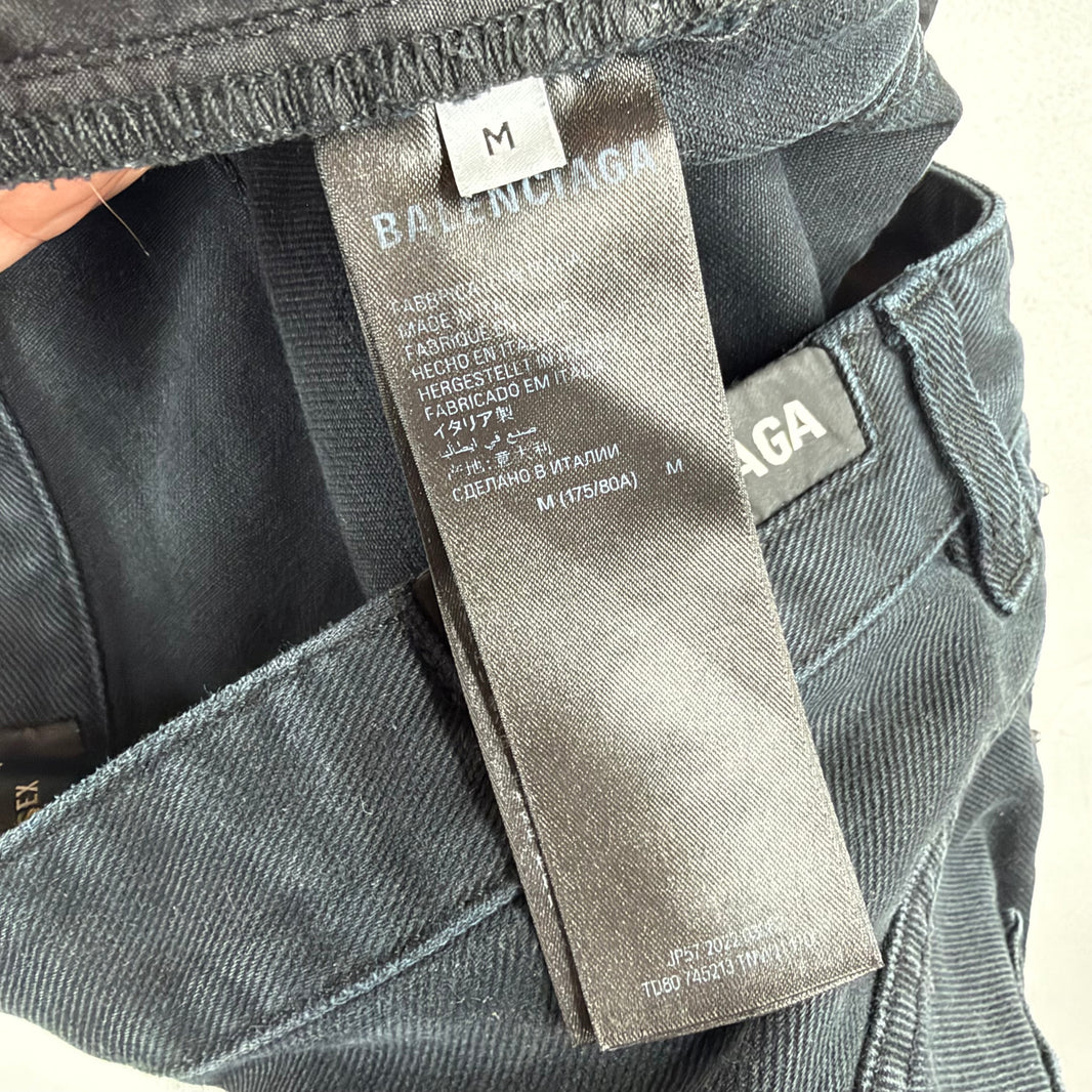 Balenciaga Black Baggy Jeans