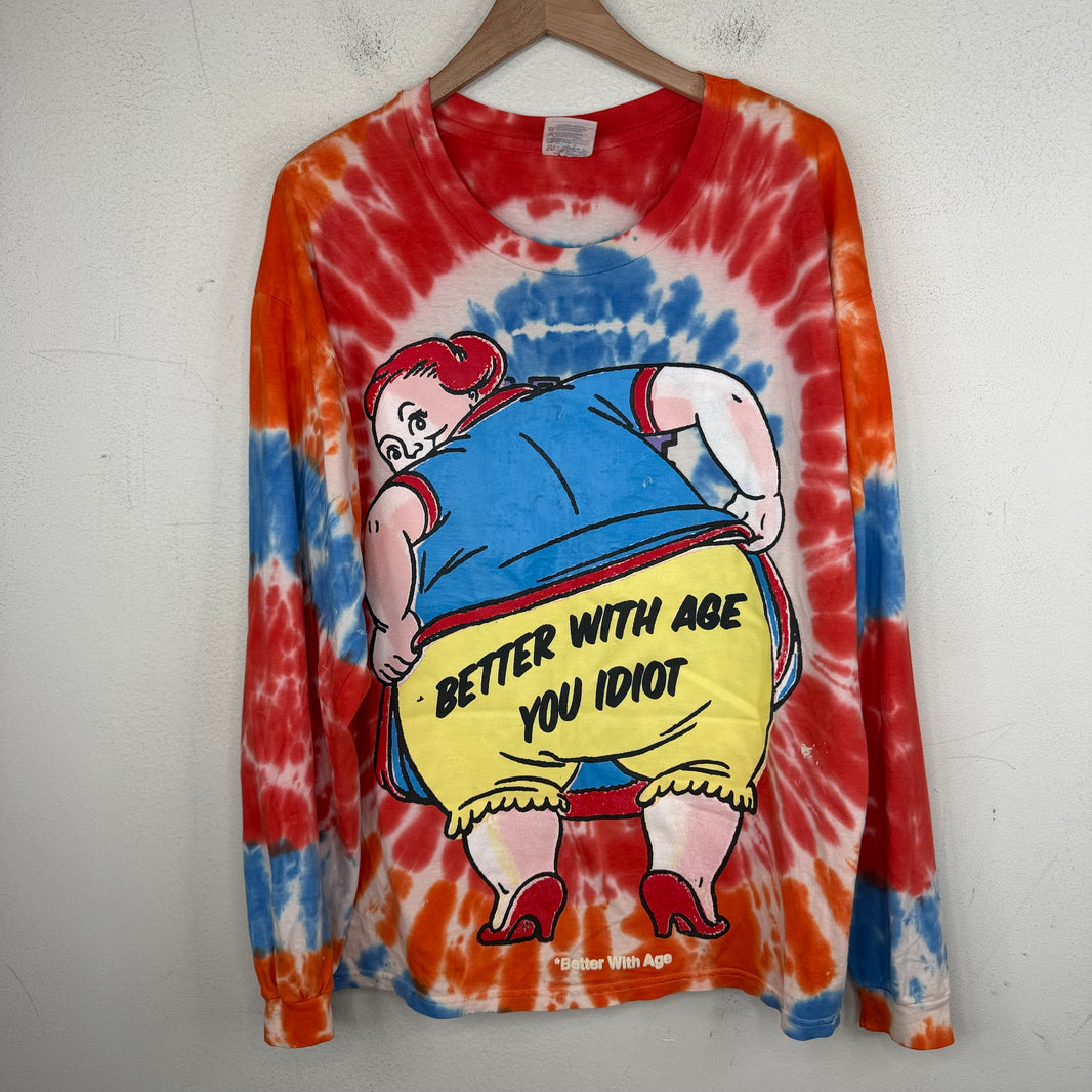 Better With Age Idiot L/S T-Shirt