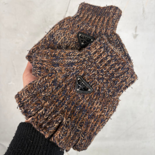 Prada Knitted Fingerless Glove