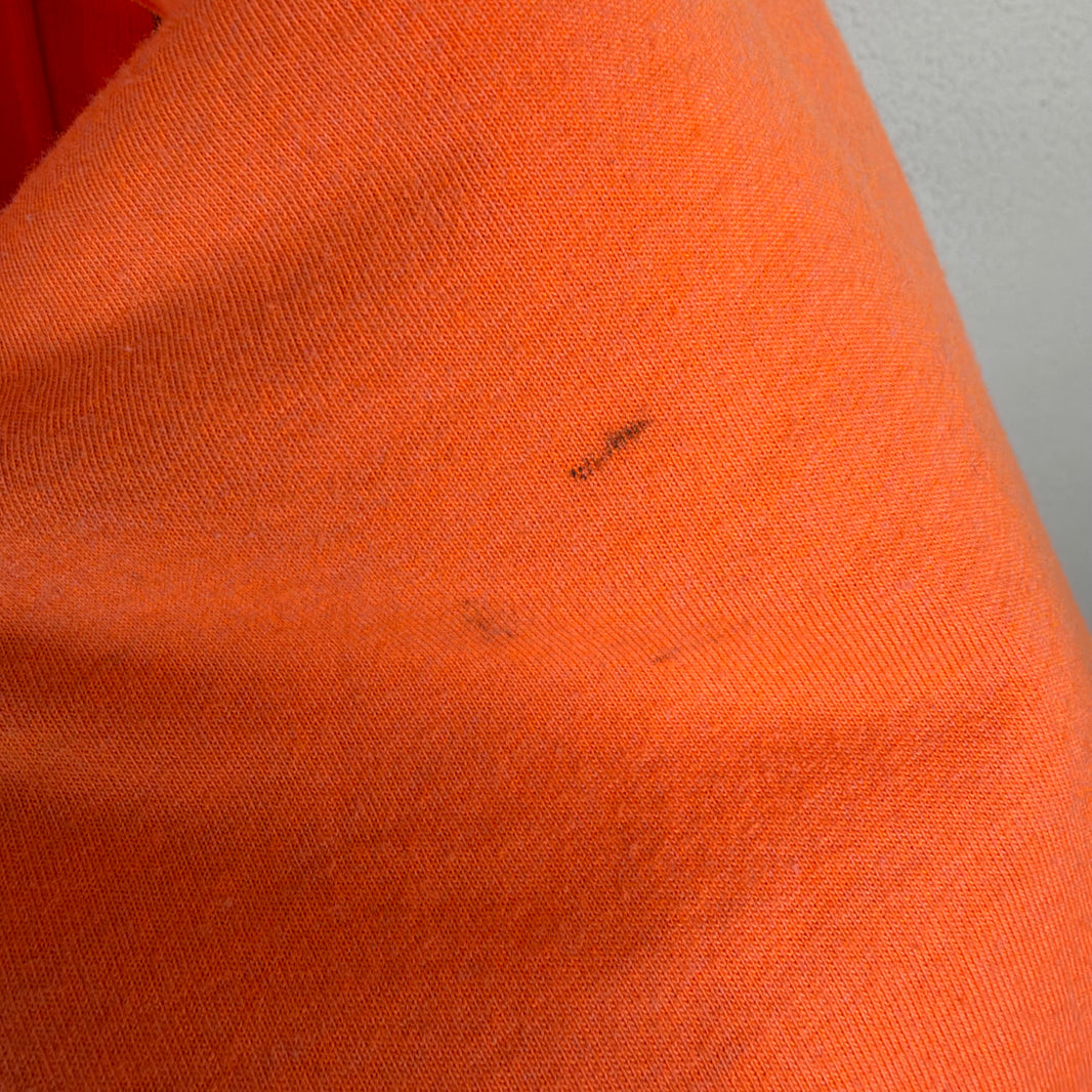 Vetements Orange Reconstructed Graffiti Hoodie