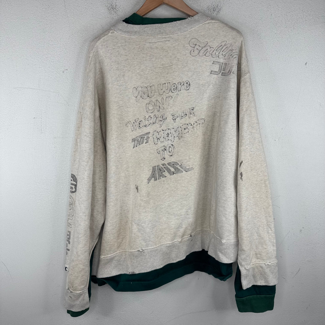 Maison Mihara Yasuhiro Double Layer Crewneck