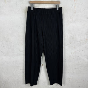 Issey Miyake Black Pleated Trousers
