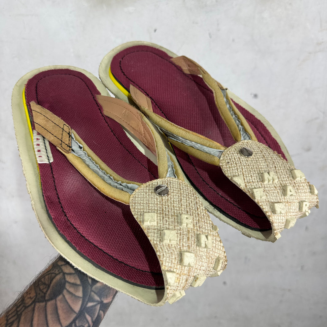 Marni Freaky Toe Flip Flops