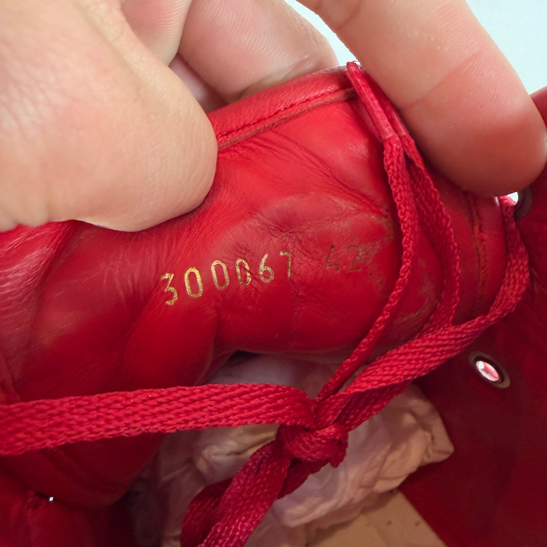 Balenciaga Cotes Pleated Sneakers
