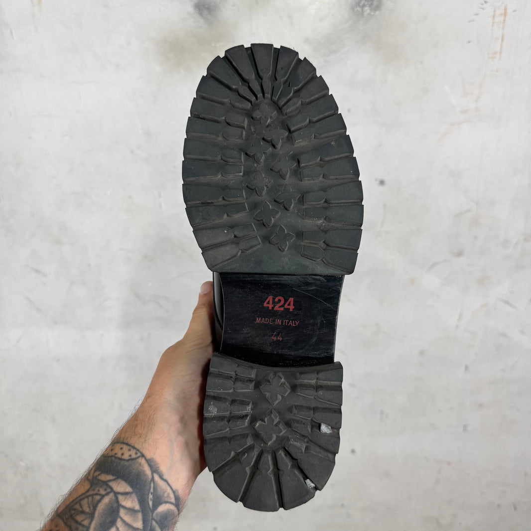 424 Leather Derbys