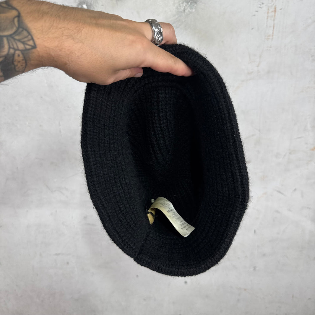 Celine Knitted Triomphe Logo Bucket
