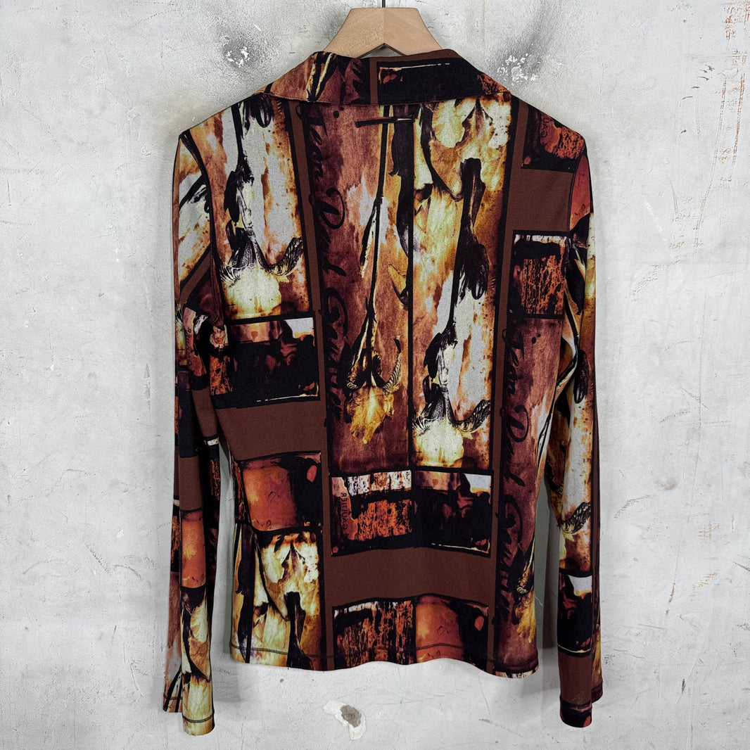 Jean Paul Gaultier Homme Collared Picture Shirt