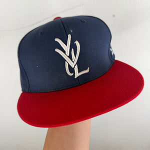 YVL Navy/Red Fitted Hat