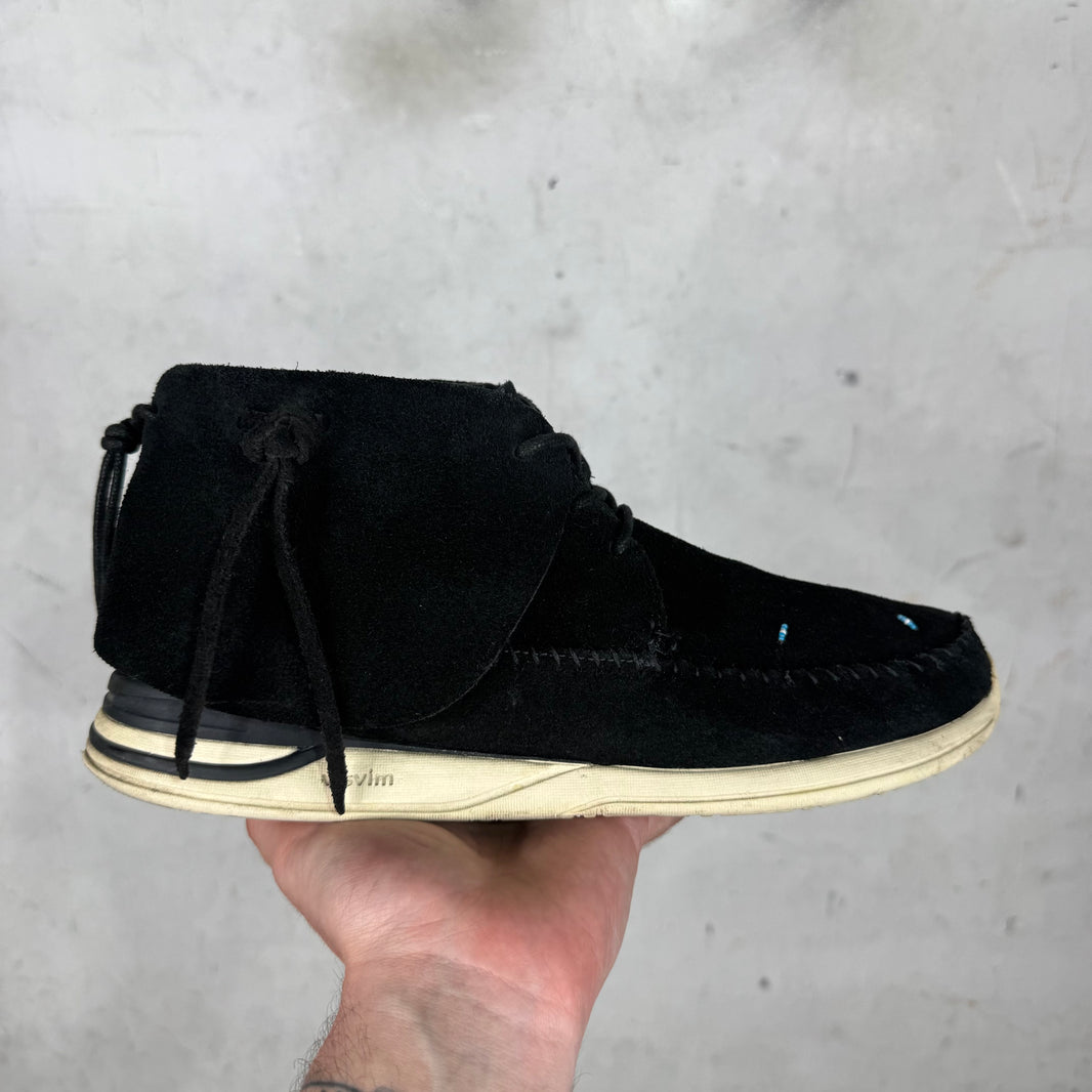 Visvim Black FBT Folk Shoes
