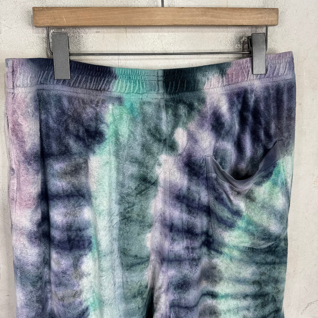 Acne Studios Velvet Tie Dye Shorts