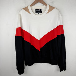 Raf Simons Fred Perry Color Blocked Crewneck