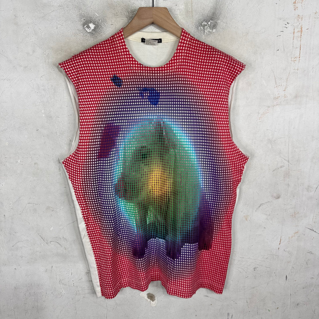 Issey Miyake Men Cyberdot Pig Tank Top