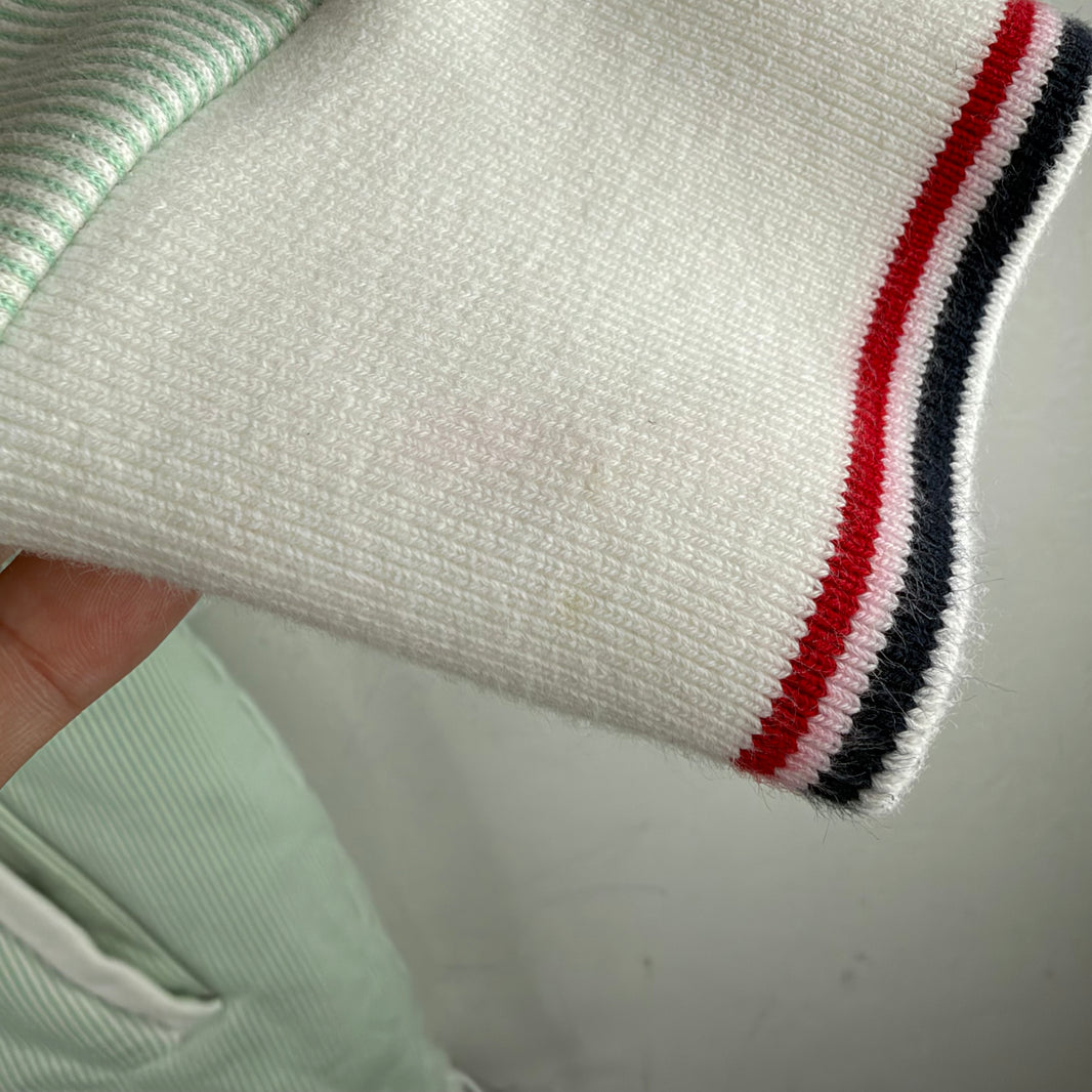 Thom Browne Sample Pinstripe Track Jacket