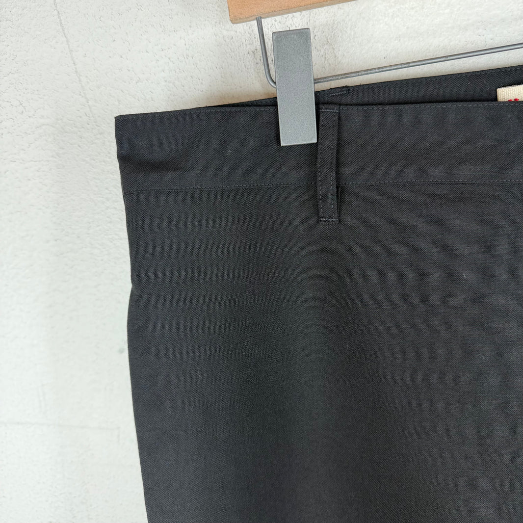 Marni Black Cargo Dress Trousers
