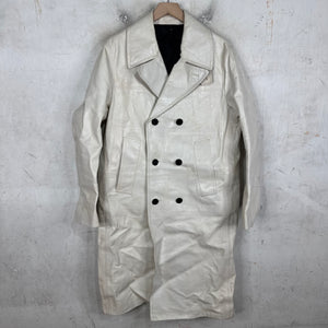 Calvin Klein 205W39NYC Sample Runway Leather Coat