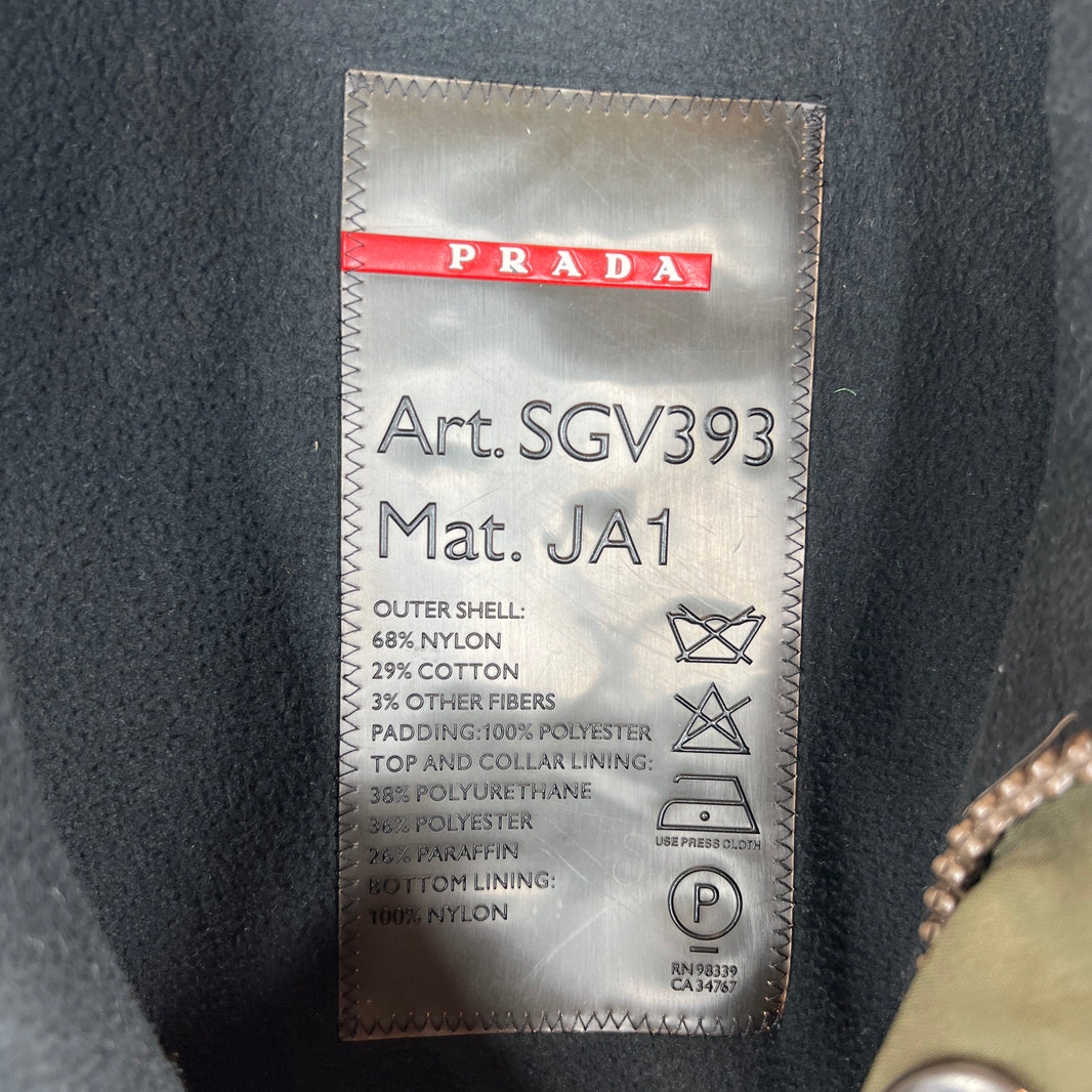Prada Olive Ski Jacket