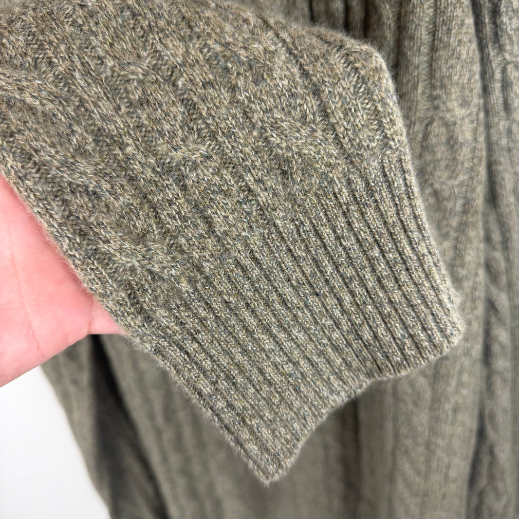 Loro Piana Baby Cashmere Quarter Zip Sweater