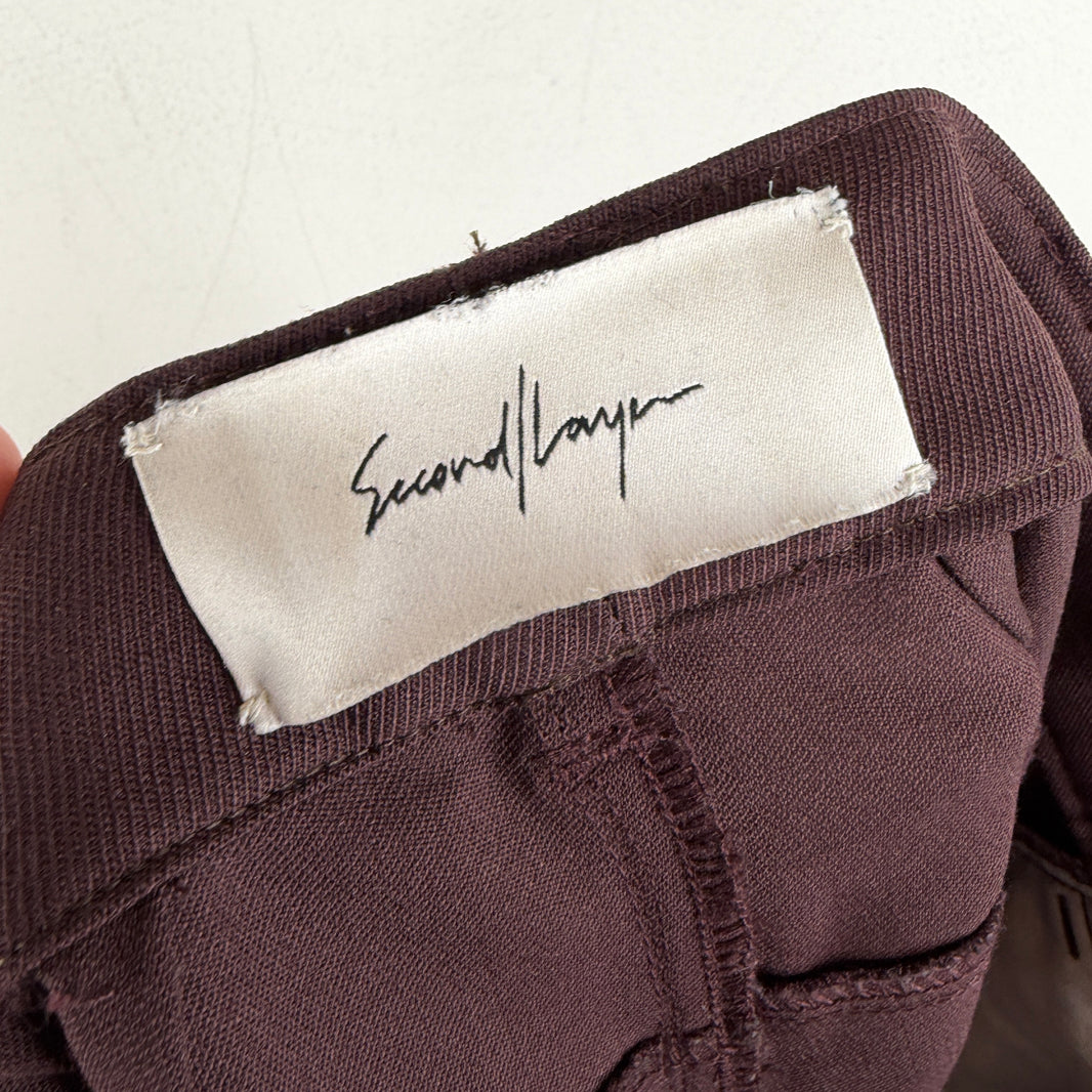 Second Layer Burgundy Trousers