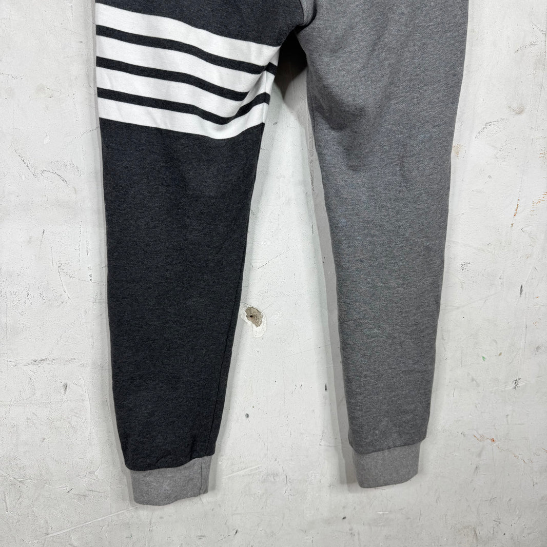 Thom Browne Tri Colored Grey Sweatpants