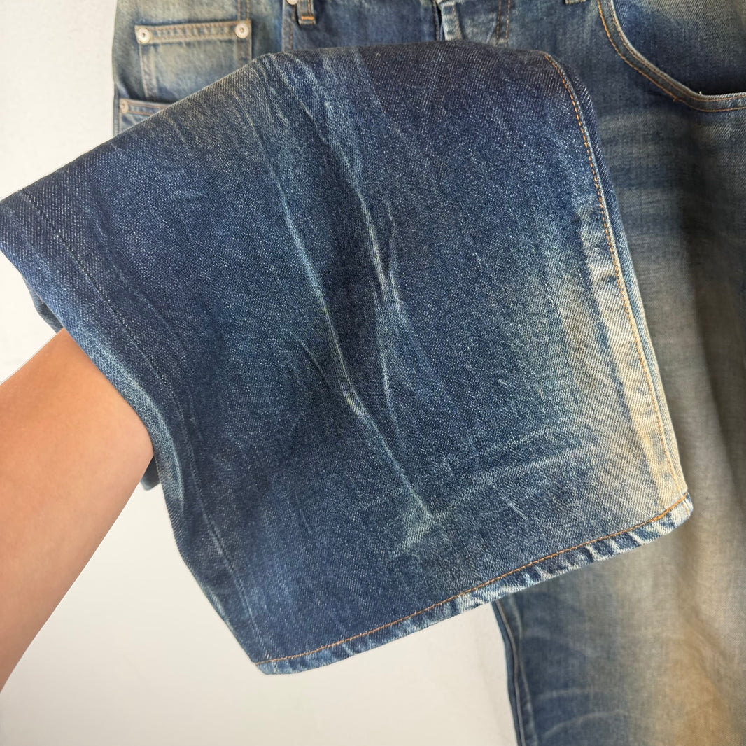 Supreme Mud Wash Selvedge Jeans