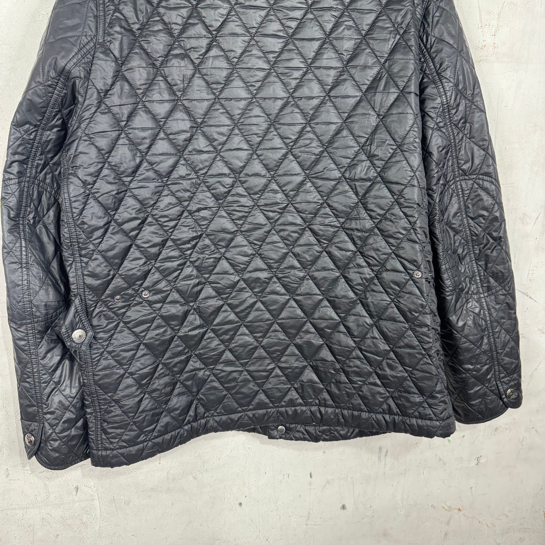 Burberry Quilted Cord Collar Jacket