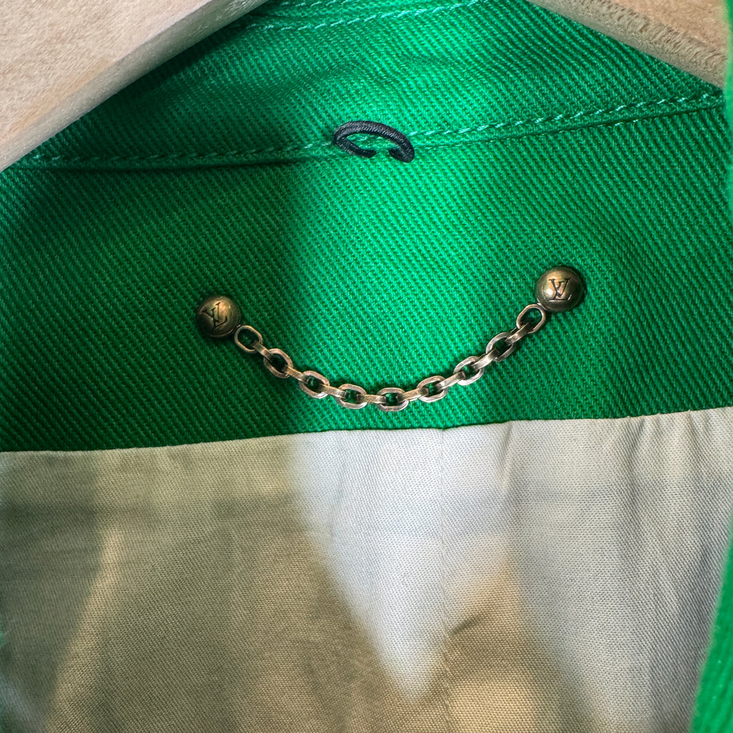 Louis Vuitton Green Monogram Work Jacket