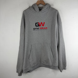 Balenciaga Gray Gym Wear Hoodie