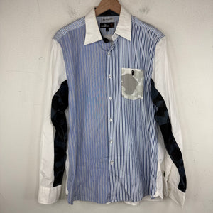 Bape Thomas Mason Patchwork L/S Shirt