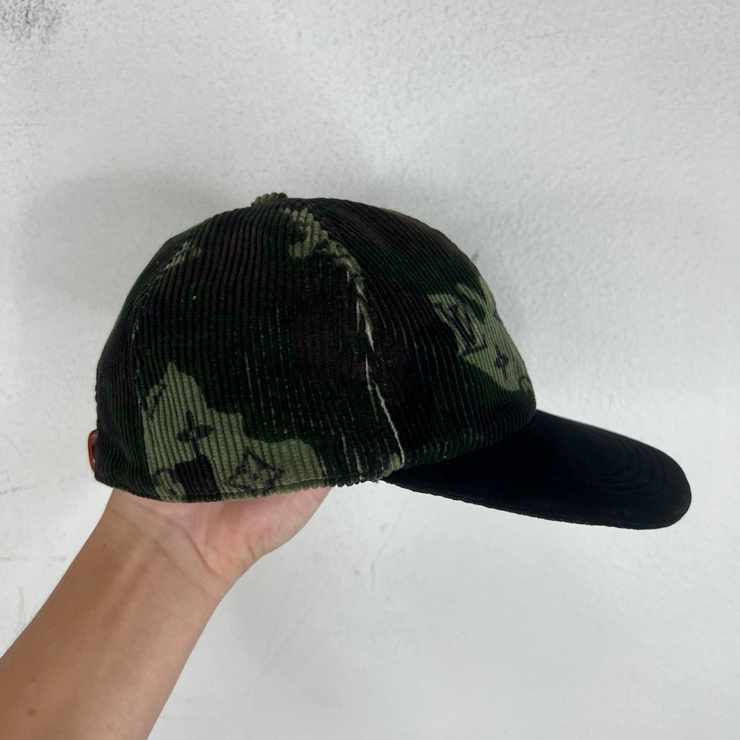 Louis Vuitton Corduroy Camo Hat
