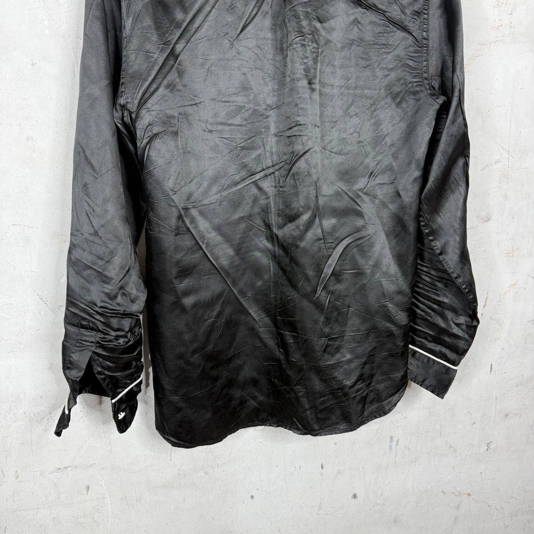 Supreme Silk Western Shirt Black