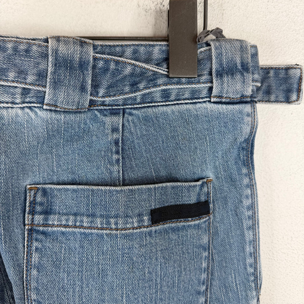 Prada Belted Jeans