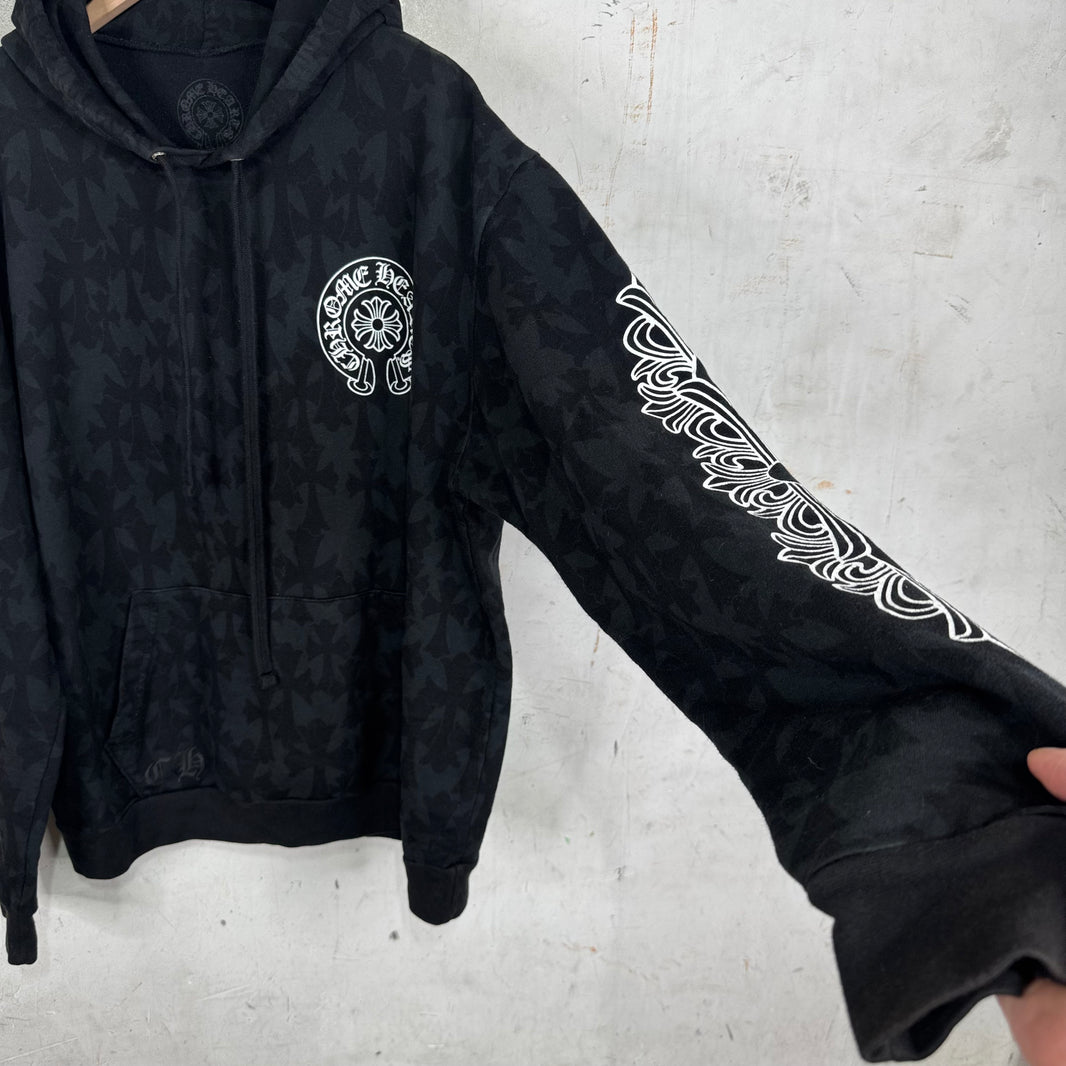 Chrome Hearts Cemetery Floral Hoodie